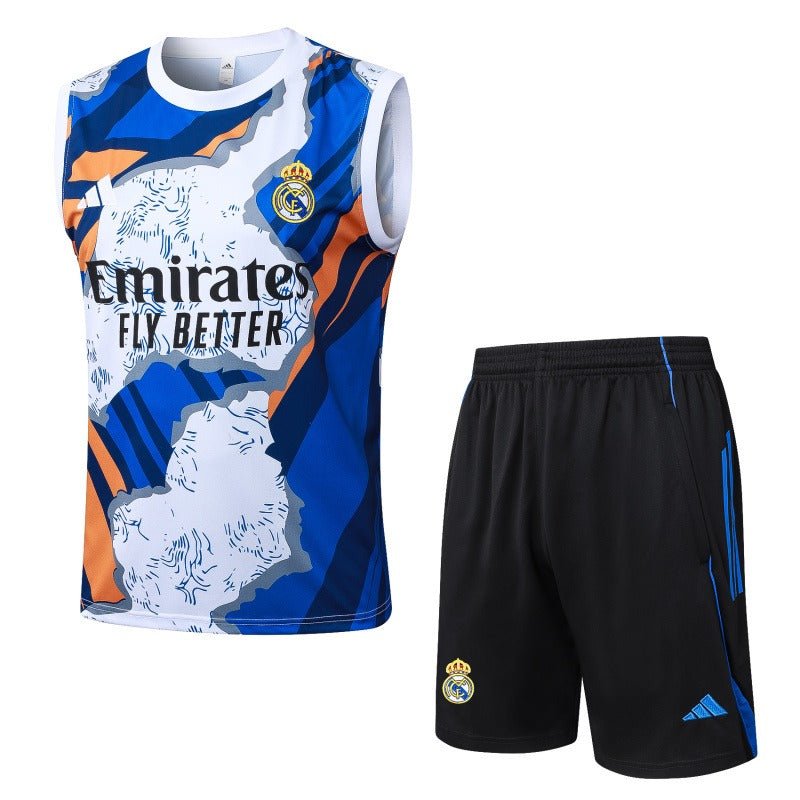 Conjunto de Entrenamiento de Chaleco Real Madrid 2025/2026 - Versión Aficionado [Adulto]