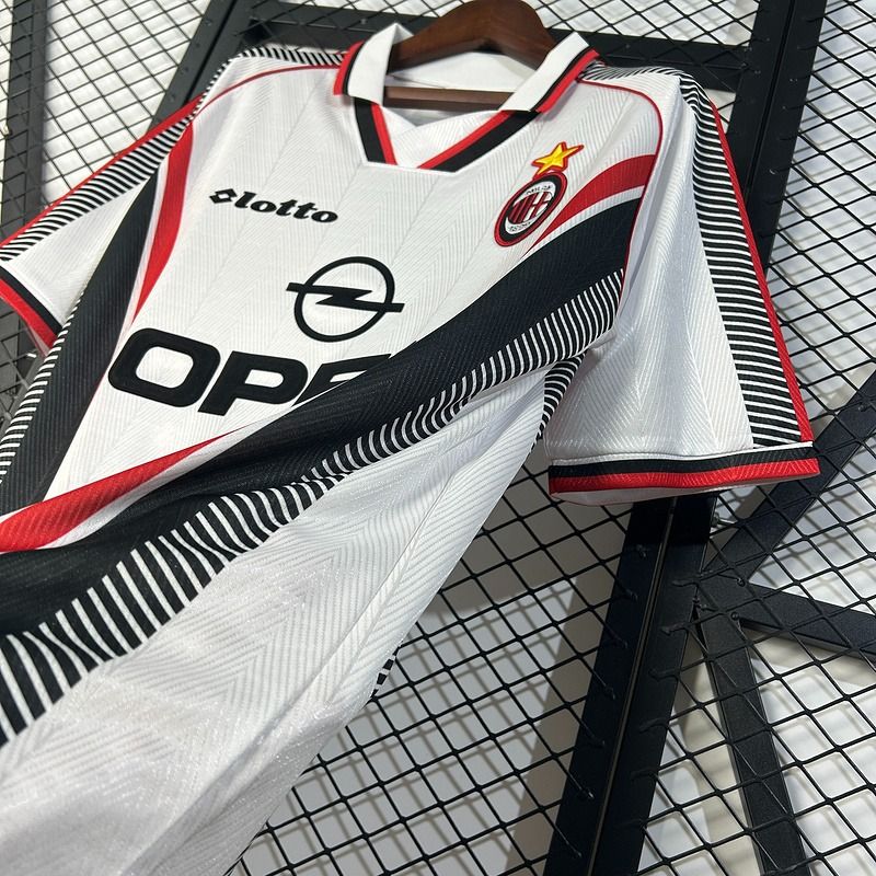 AC Milan 1998/1999 Camiseta Retro Visitante - Versión Fan [Adulto]