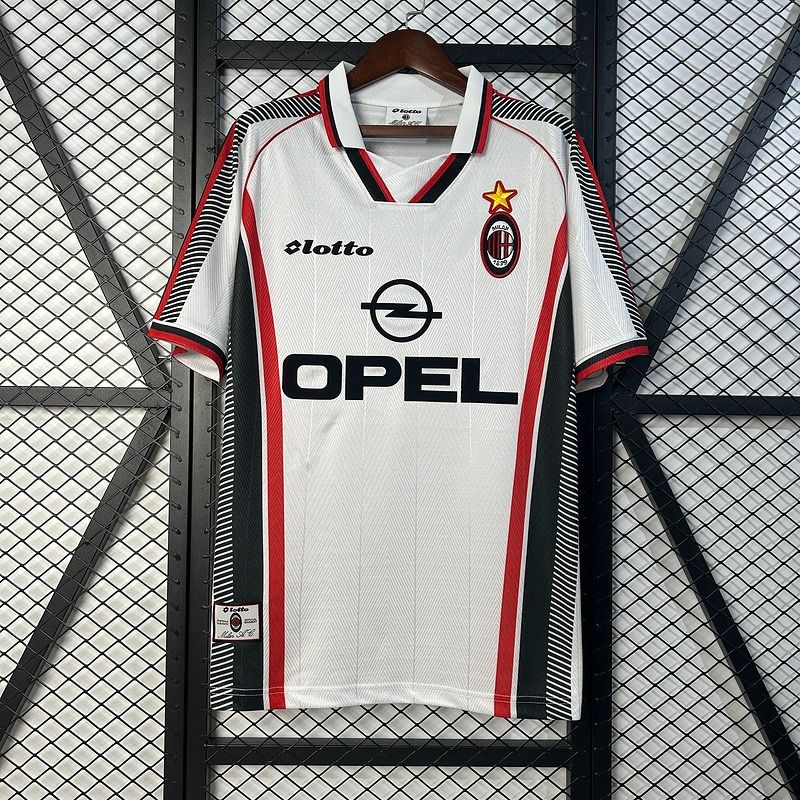AC Milan 1998/1999 Camiseta Retro Visitante - Versión Fan [Adulto]