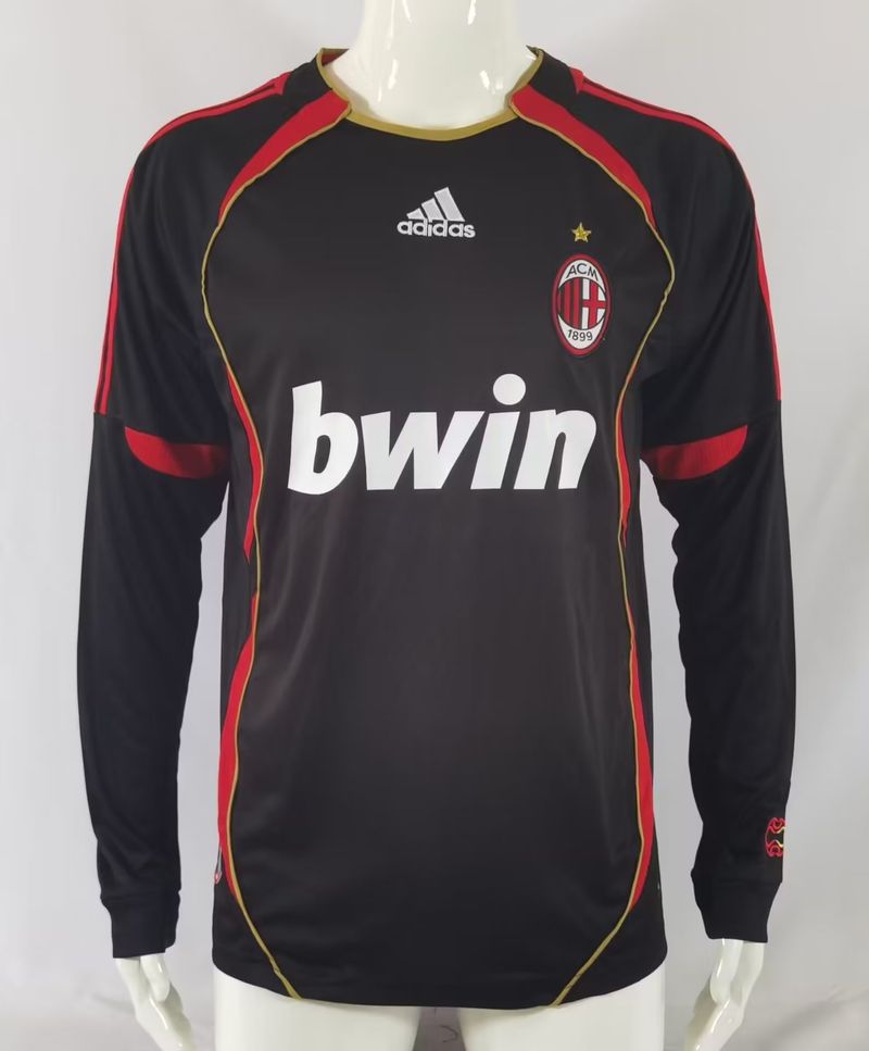 AC Milan 2006/2007 Third Long Sleeve - Fan Version Adult