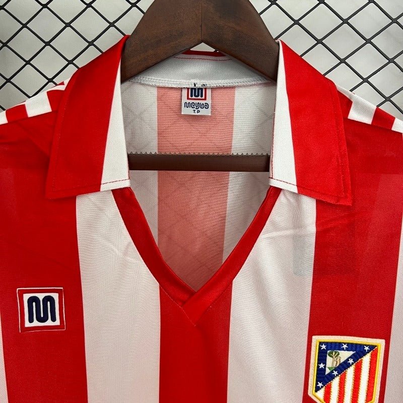 Atlético Madrid 1982/1983 Home Retro - Fan Version [Adult]