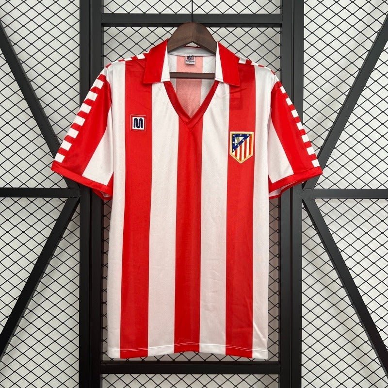 Atlético Madrid 1982/1983 Home Retro - Fan Version [Adult]