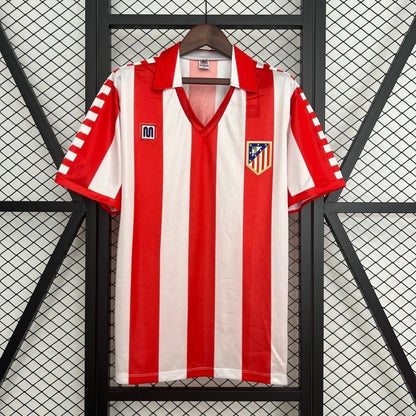 Atlético Madrid 1982/1983 Home Retro - Fan Version [Adult]