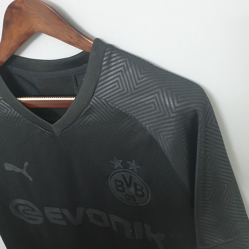 Maillot Rétro Borussia Dortmund Édition Spéciale 100e Anniversaire Saison 2019-2020 pour Supporters