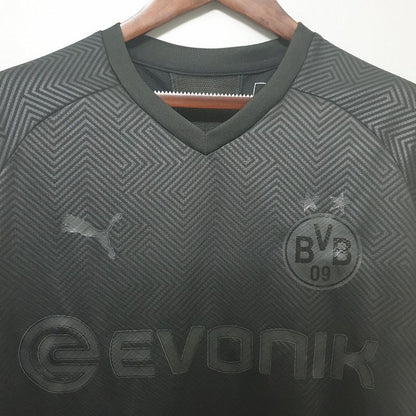 Maillot Rétro Borussia Dortmund Édition Spéciale 100e Anniversaire Saison 2019-2020 pour Supporters