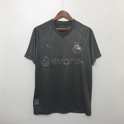 Maillot Rétro Borussia Dortmund Édition Spéciale 100e Anniversaire Saison 2019-2020 pour Supporters