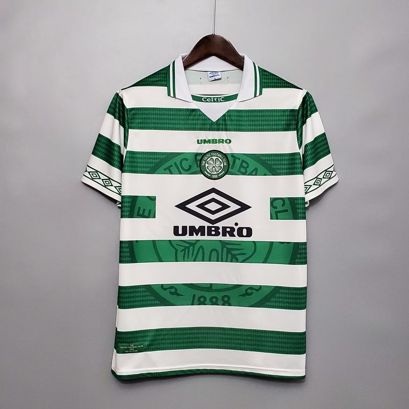 Camiseta retro Celtic FC 1998-1999 local para aficionado