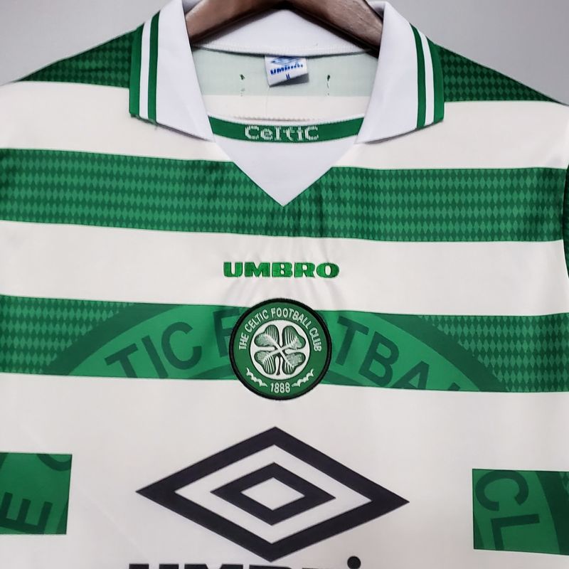 Camiseta retro Celtic FC 1998-1999 local para aficionado