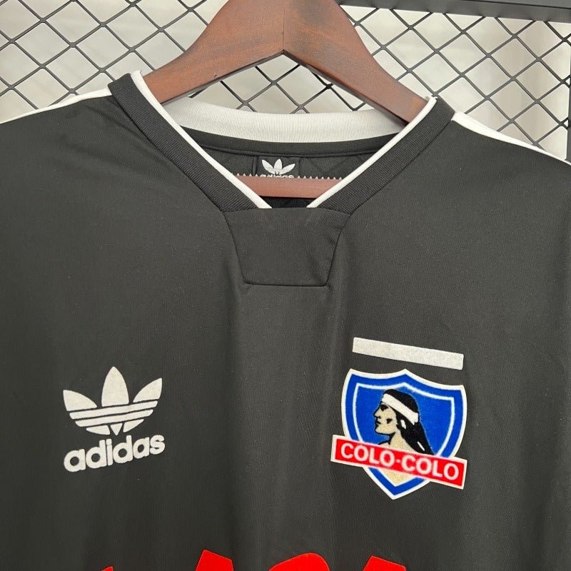 Colo-Colo 1991 Edición Especial Manga Larga Negra - Versión Fan [Adulto]