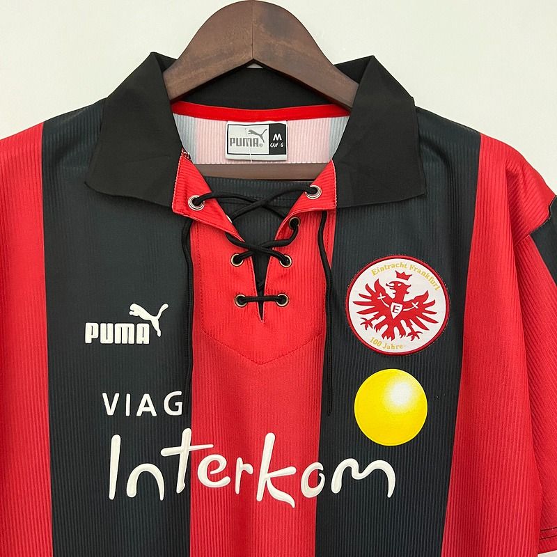 Eintracht Frankfurt 1998/2000 Local 100.º Aniversario Retro - Versión Aficionado [Adulto]