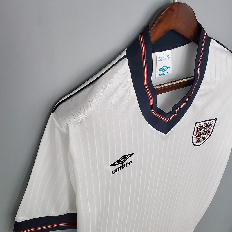 Selección Nacional de Inglaterra 1984/1987 Retro Local - Versión Fan [Adulto]
