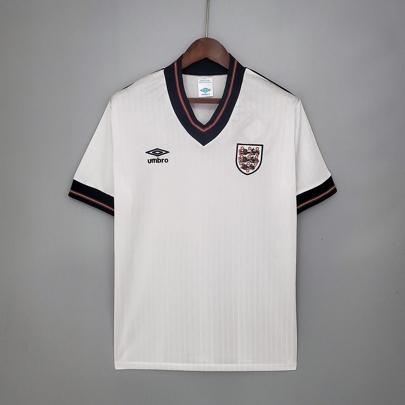 Selección Nacional de Inglaterra 1984/1987 Retro Local - Versión Fan [Adulto]