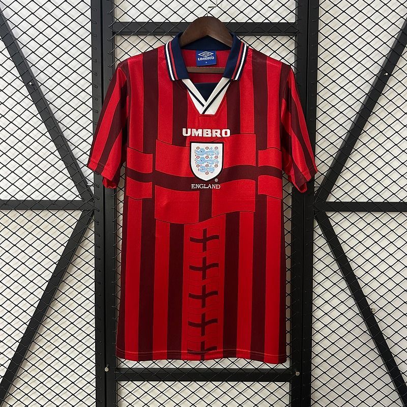 Maillot rétro extérieur de l'équipe nationale d'Angleterre 1998 - Version supporter [Adulte]