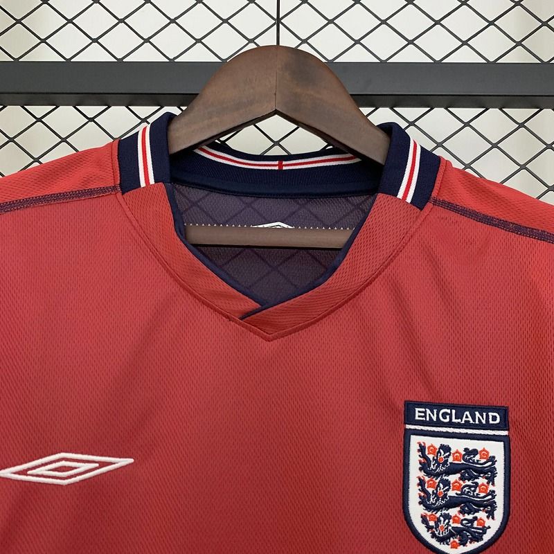England National Team 2002 Away Retro - Fan Version [Adult]