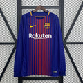 FC Barcelona 2017/2018 Home Long Sleeve Retro - Fan Version [Adult]