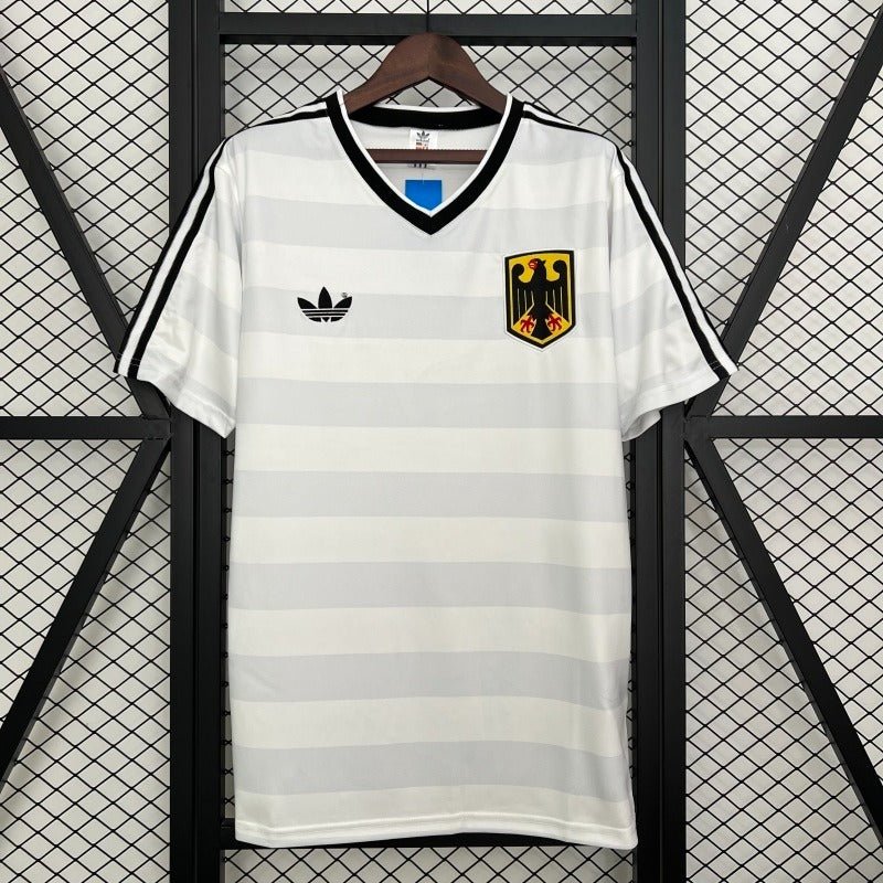 Allemagne Équipe Nationale 1985 Domicile Rétro - Version Fan [Adulte]