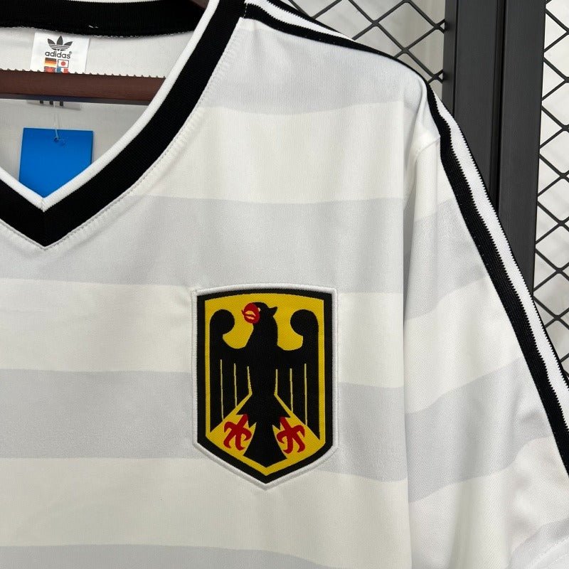 Allemagne Équipe Nationale 1985 Domicile Rétro - Version Fan [Adulte]