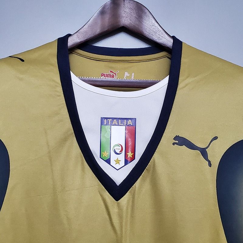 Italy National Team 2006 Special Edition Golden Shirt - Fan Version [Adult]