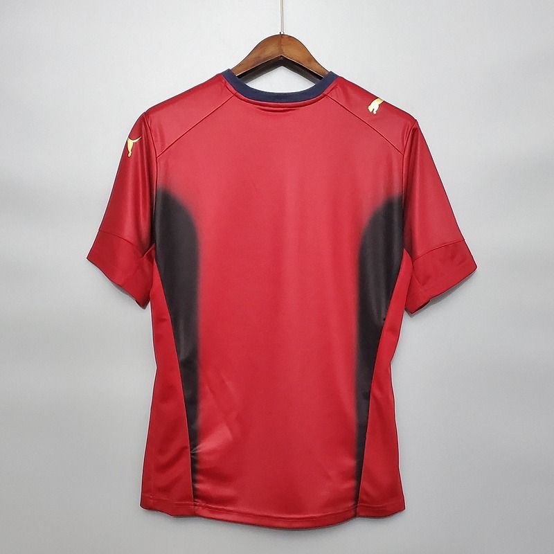 Camiseta Roja Edición Especial 2006 de la Selección Nacional de Italia - Versión Aficionado [Adulto]