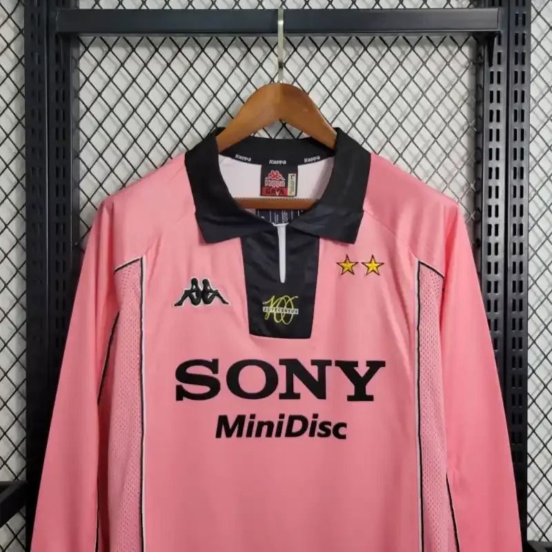Juventus 1997/1998 Visitante Manga Larga - Versión Fan [Adulto]