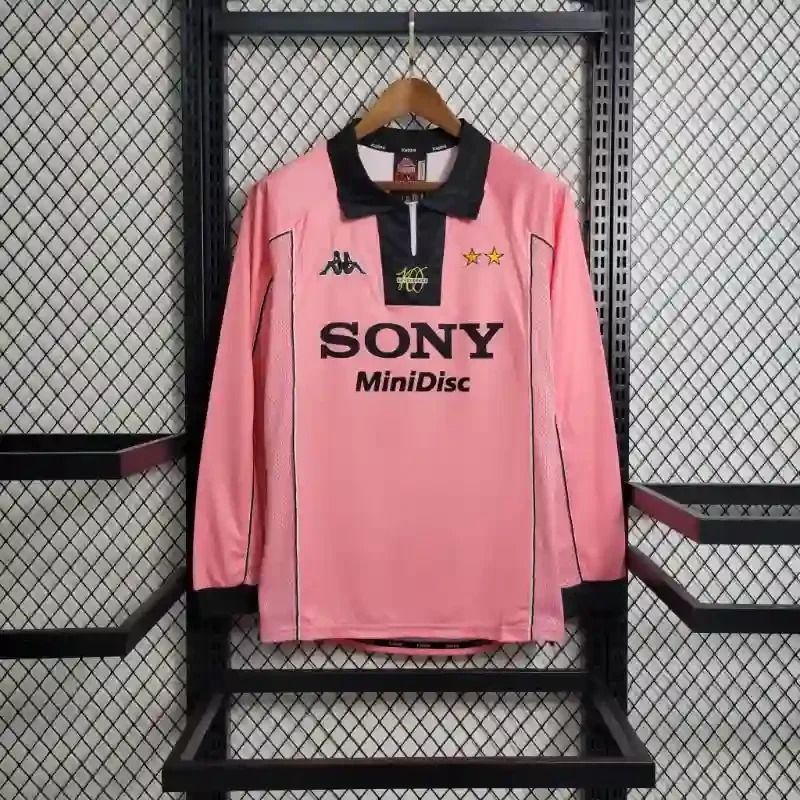 Juventus 1997/1998 Visitante Manga Larga - Versión Fan [Adulto]