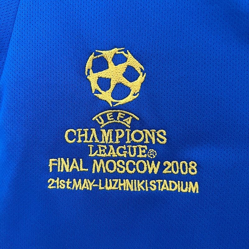 Chelsea FC Rétro 2008/2009 Domicile UEFA Ligue des Champions - Version Fan [Enfants]