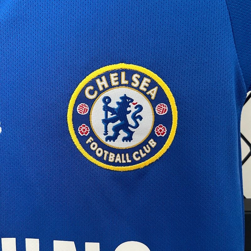 Chelsea FC Rétro 2008/2009 Domicile UEFA Ligue des Champions - Version Fan [Enfants]