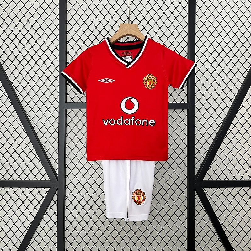Manchester United 2000/2001 Local - Versión Aficionado [Niños]