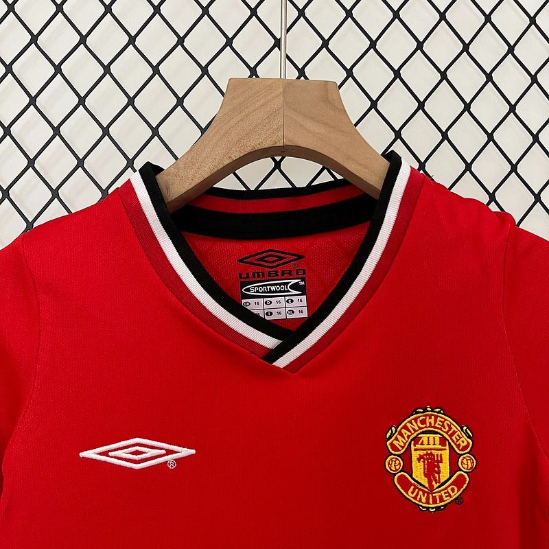 Manchester United 2000/2001 Local - Versión Aficionado [Niños]