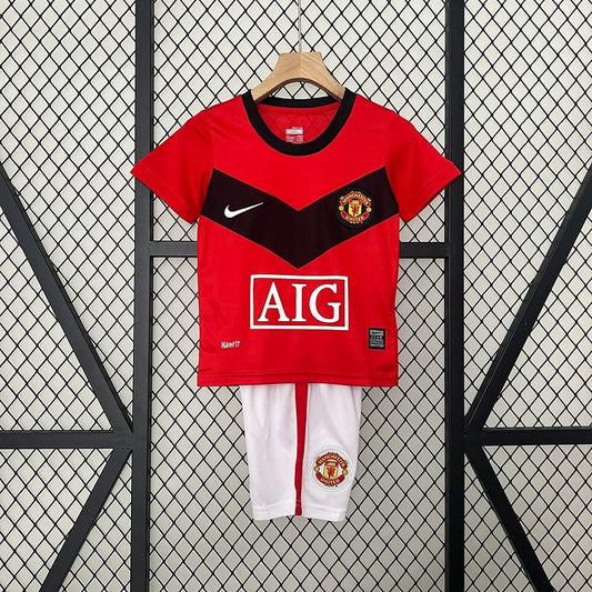 Manchester United 2009/2010 Local - Versión Aficionado [Niño]