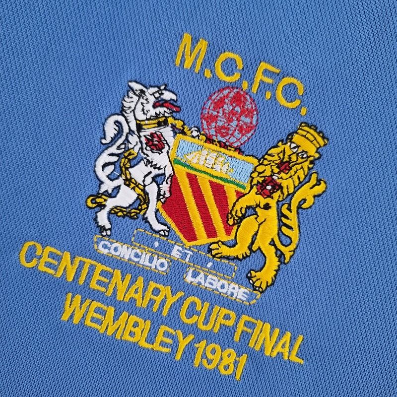 Manchester City FC Retro 1981/1982 Home - Fan Version [Adult]