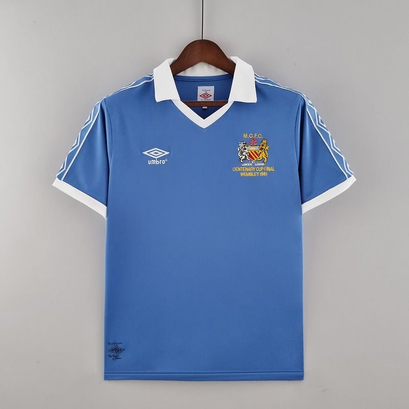 Manchester City FC Retro 1981/1982 Home - Fan Version [Adult]