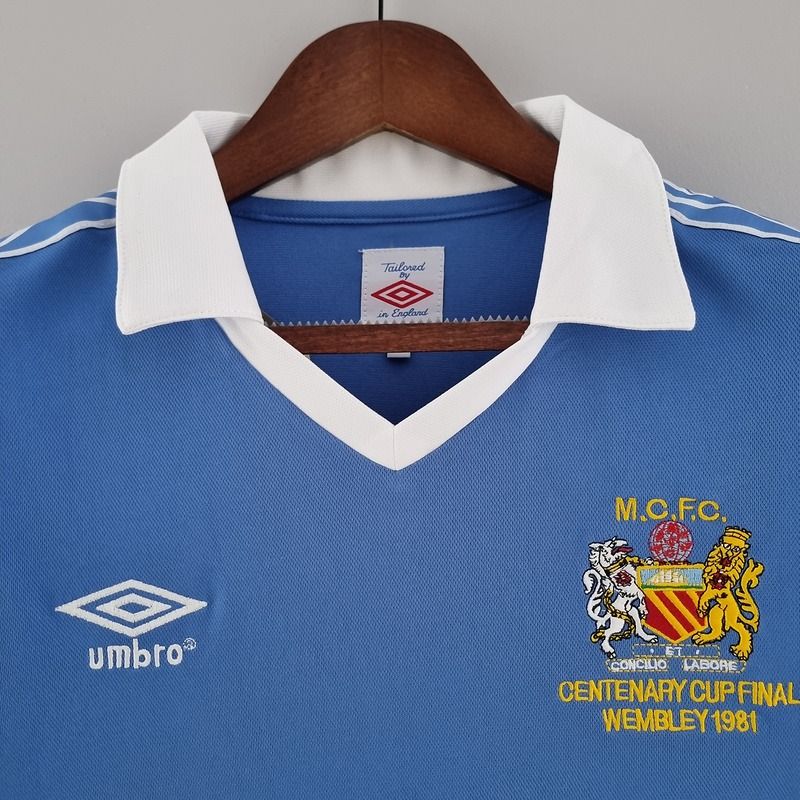 Manchester City FC Retro 1981/1982 Home - Fan Version [Adult]