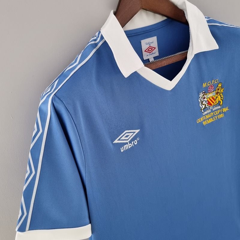 Manchester City FC Retro 1981/1982 Home - Fan Version [Adult]