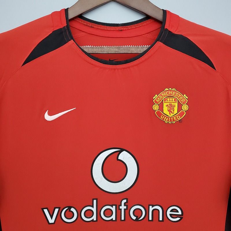 Maillot domicile manches longues Manchester United 2002/2004 - Version supporter [Adulte]