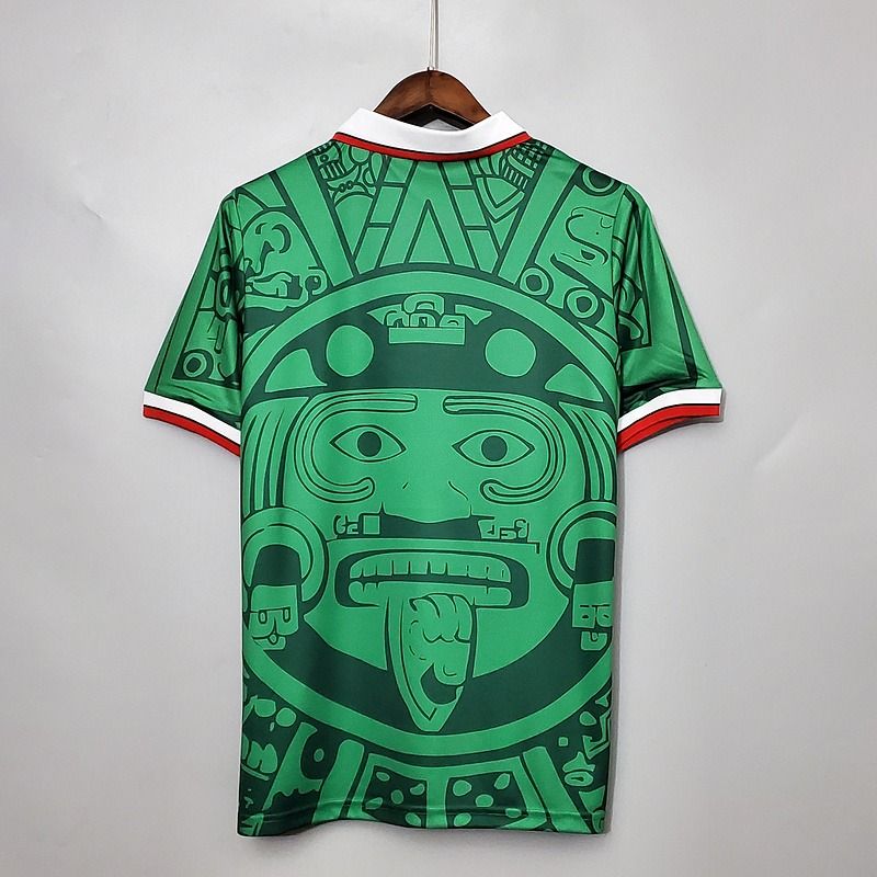 Mexico National Team 1998 Home Retro - Fan Version [Adult]