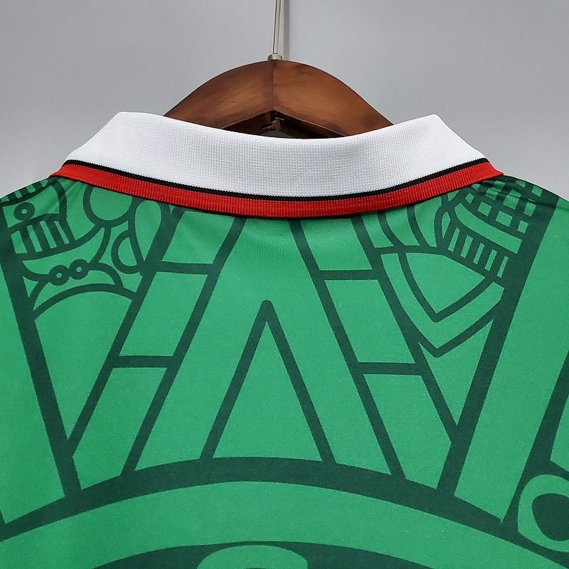 Mexico National Team 1998 Home Retro - Fan Version [Adult]