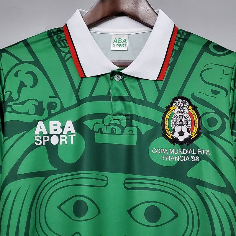 Mexico National Team 1998 Home Retro - Fan Version [Adult]
