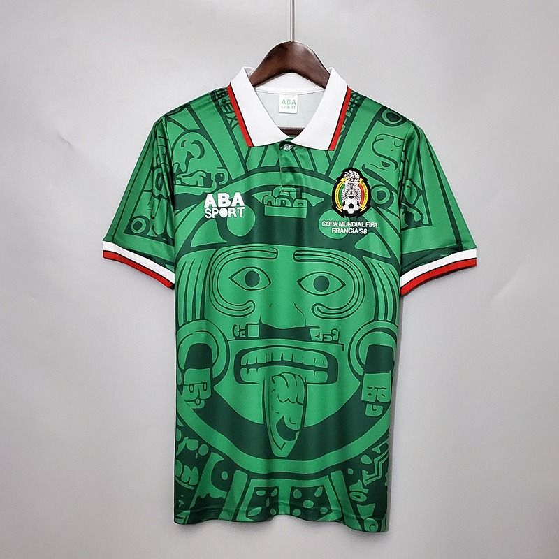 Mexico National Team 1998 Home Retro - Fan Version [Adult]