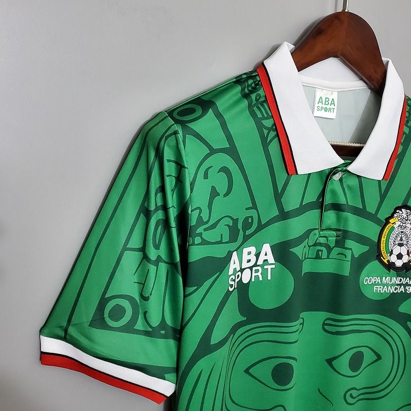 Mexico National Team 1998 Home Retro - Fan Version [Adult]