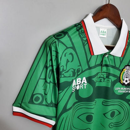 Mexico National Team 1998 Home Retro - Fan Version [Adult]