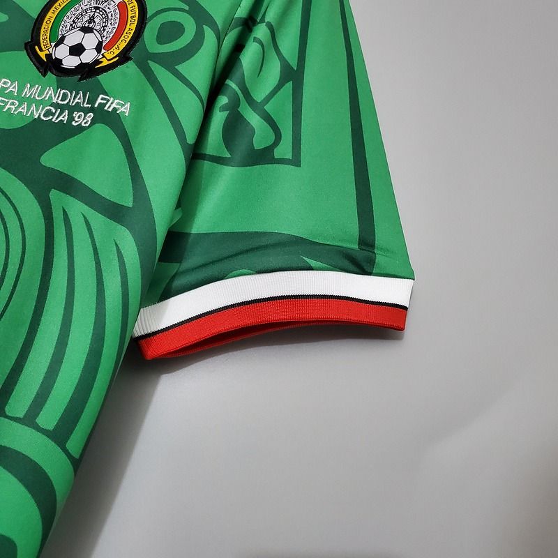Mexico National Team 1998 Home Retro - Fan Version [Adult]