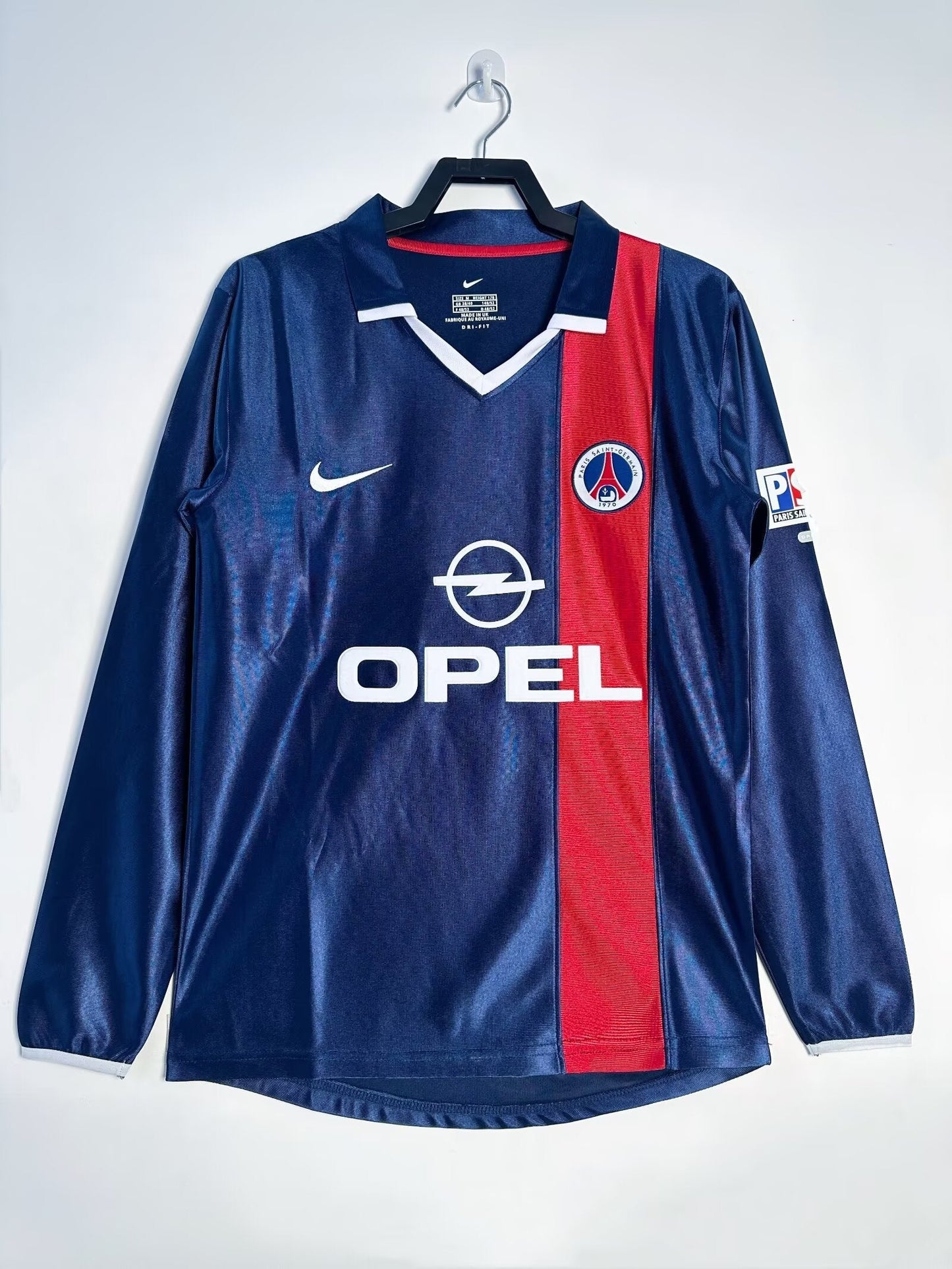 Retro Paris Saint-Germain 2001/2002 Home Long Sleeve - Fan Version [Adult]