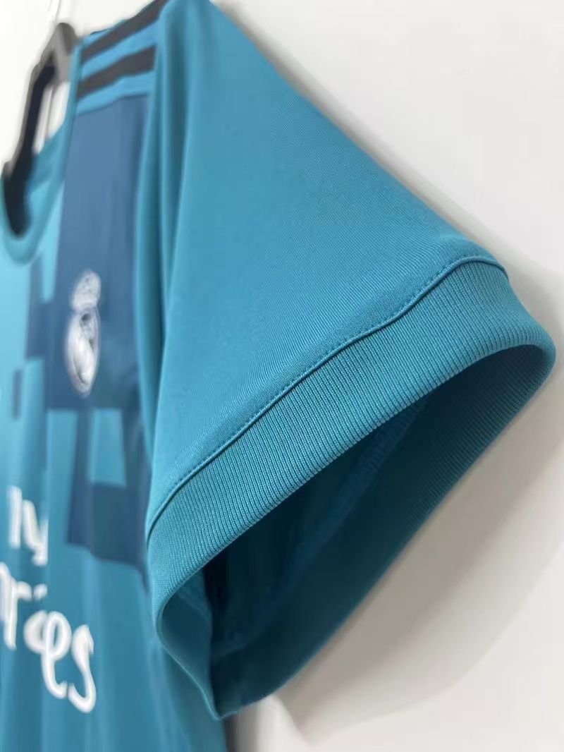 Real Madrid 2017/2018 Tercera Retro - Versión Aficionado [Adulto]