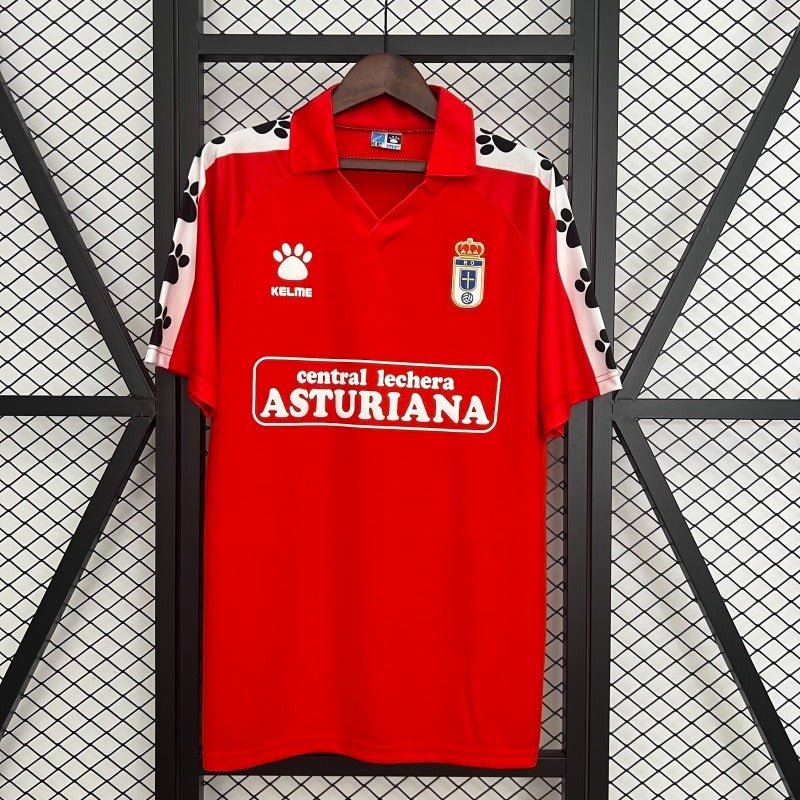 Real Oviedo 1990/1991 Visitante Retro - Versión Aficionado [Adulto]