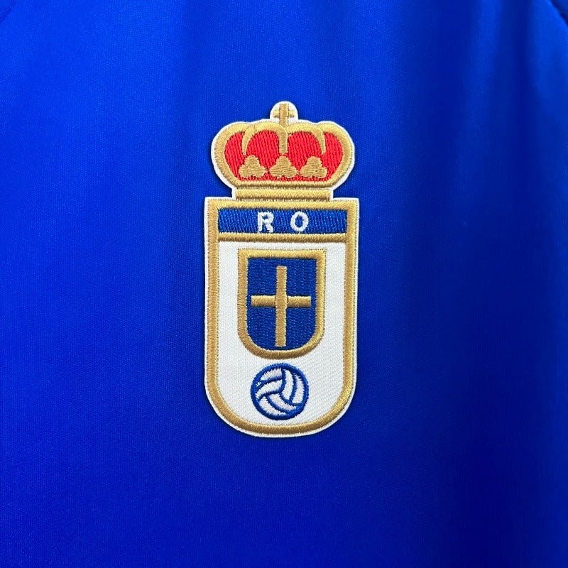 Maillot Rétro Domicile Real Oviedo 1990/1991 - Version Fan [Adulte]