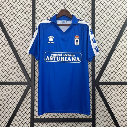 Real Oviedo 1990/1991 Home Retro - Fan Version [Adult]