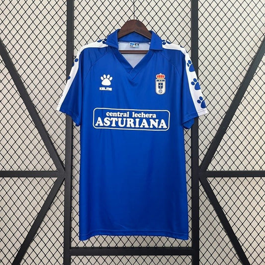 Real Oviedo 1990/1991 Retro Local - Versión Aficionado [Adulto]