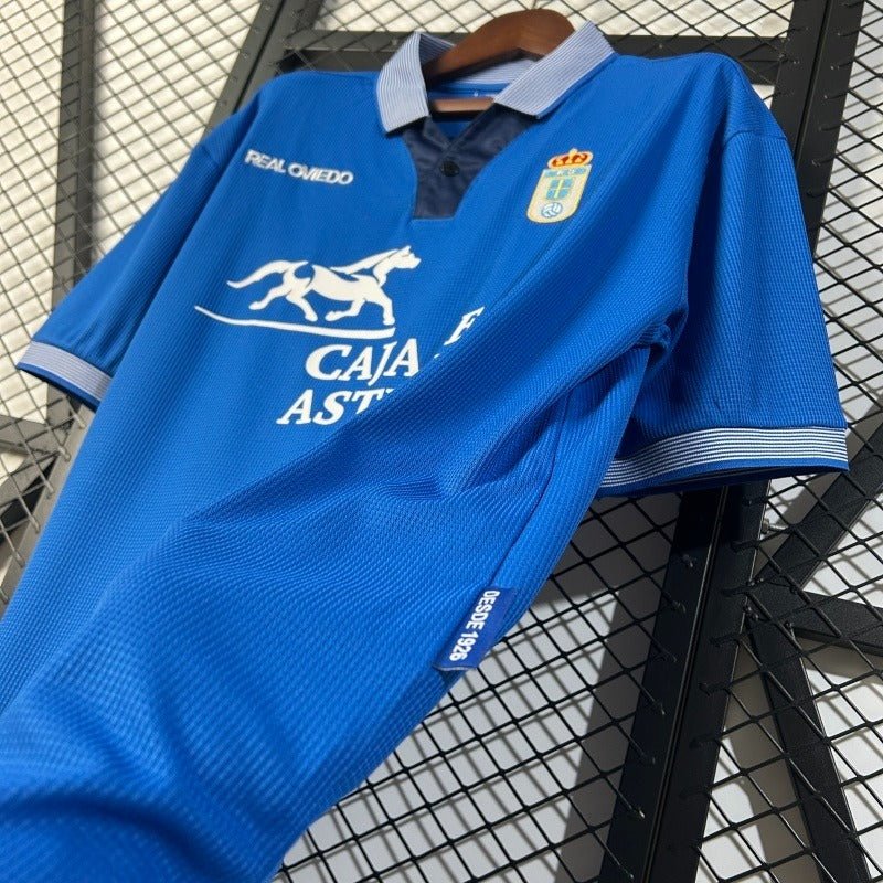 Real Oviedo 1996/1997 Home Retro - Fan Version [Adult]