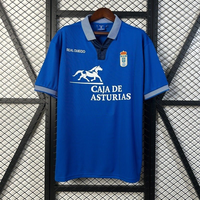 Real Oviedo 1996/1997 Home Retro - Fan Version [Adult]